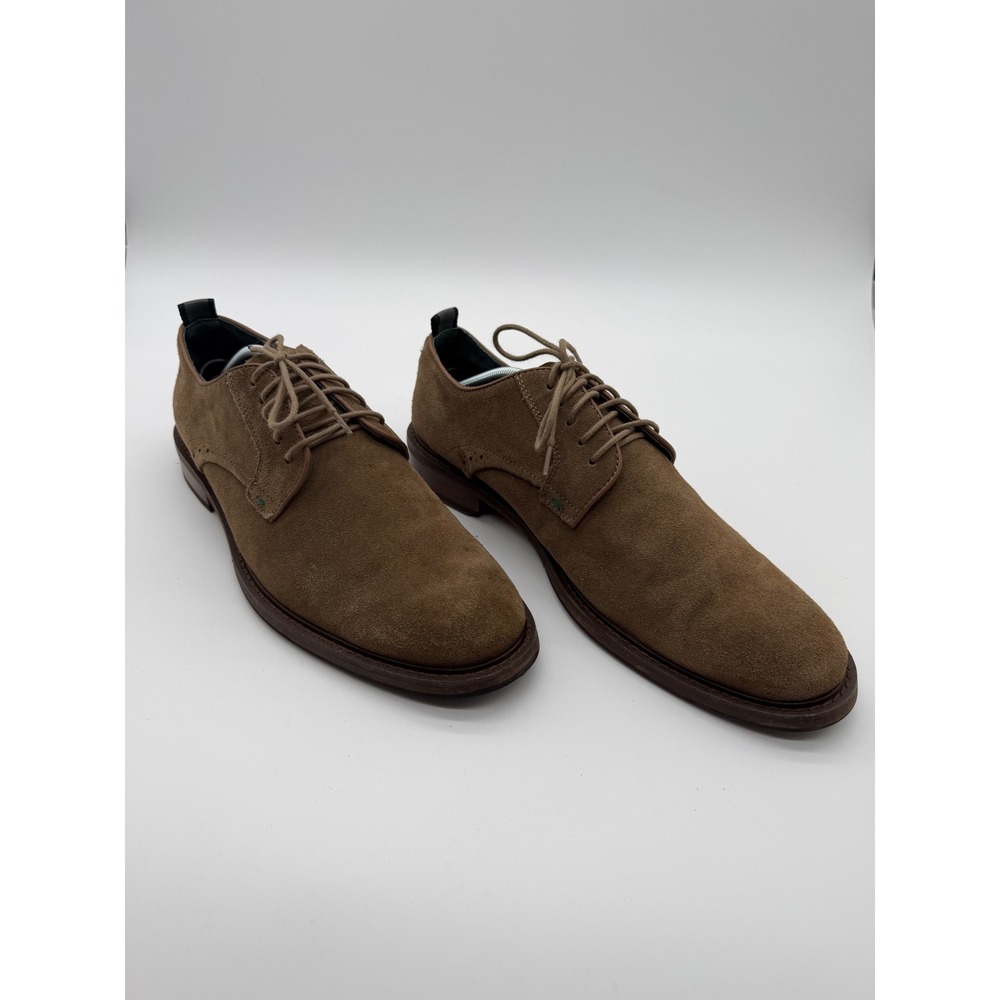 Rodd & Gunn Mens Brown Suede Leather Derby Shoes ZX0442 EUR 44